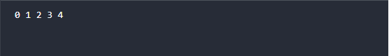 loops output